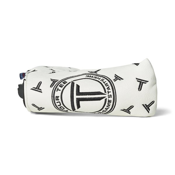 Tour Tee Blade Putter Cover - White