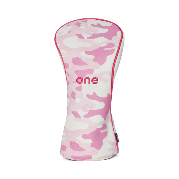 Pink Camo Driver Headcover