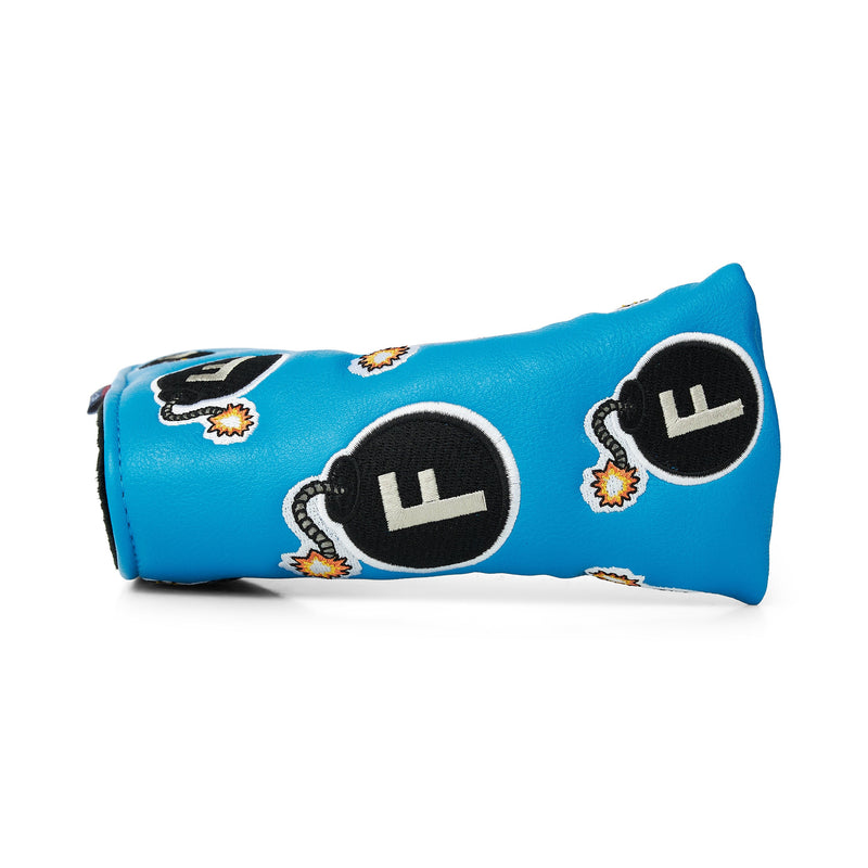F Bombs Blade Putter Cover (Blue)