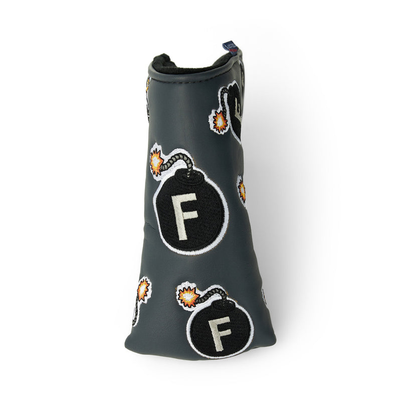 F Bombs Blade Putter Cover (Grey)