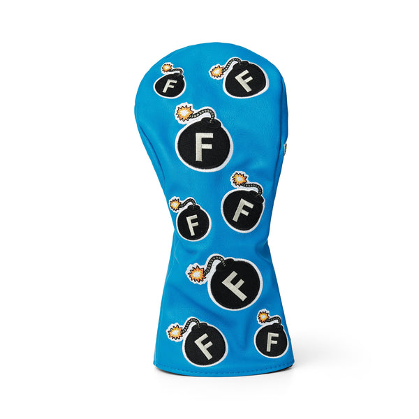 F Bombs Driver Headcover (Blue)