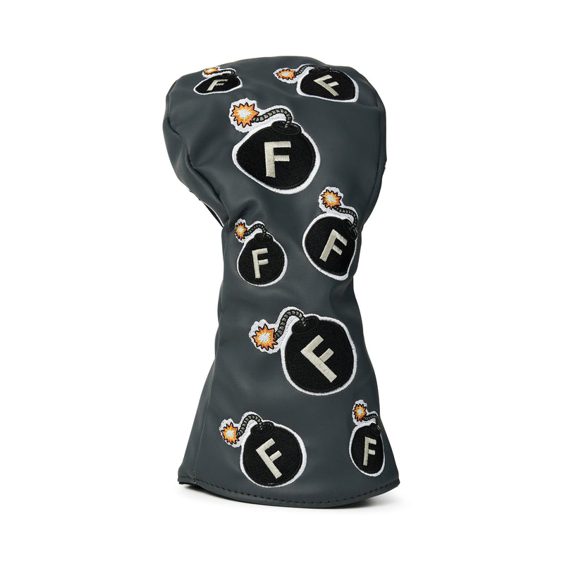 F Bombs Driver Headcover (Grey)