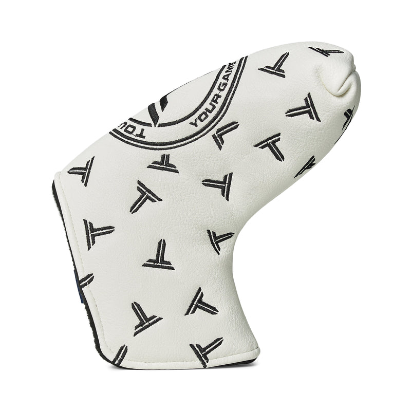 Tour Tee Blade Putter Cover - White